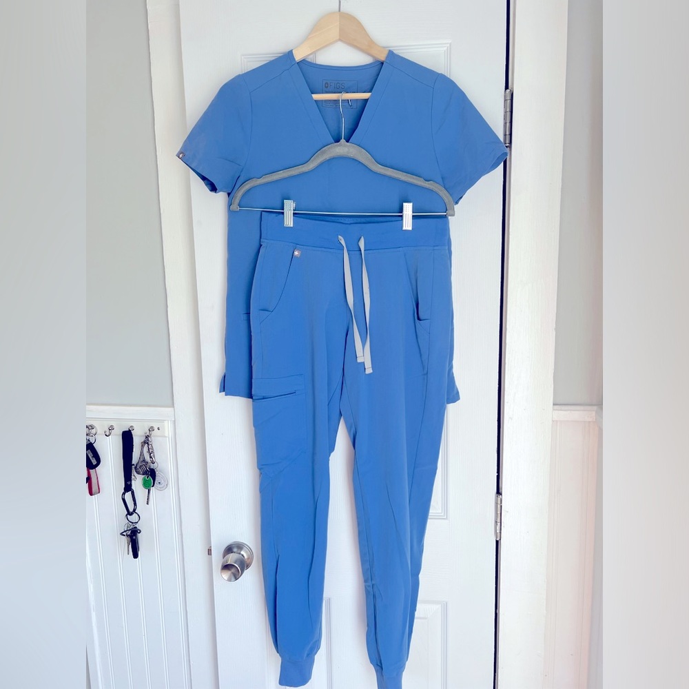 Figs Blue Women's Jumpsuit